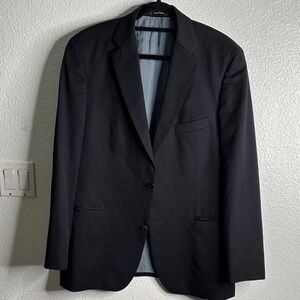 Hugo boss super 100 Classic navy blue Men's Blazer size 44R office